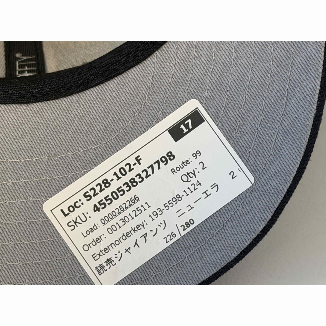 NEW ERA - コラボ/読売ジャイアンツ/限定/キャップ/帽子/ニューエラ