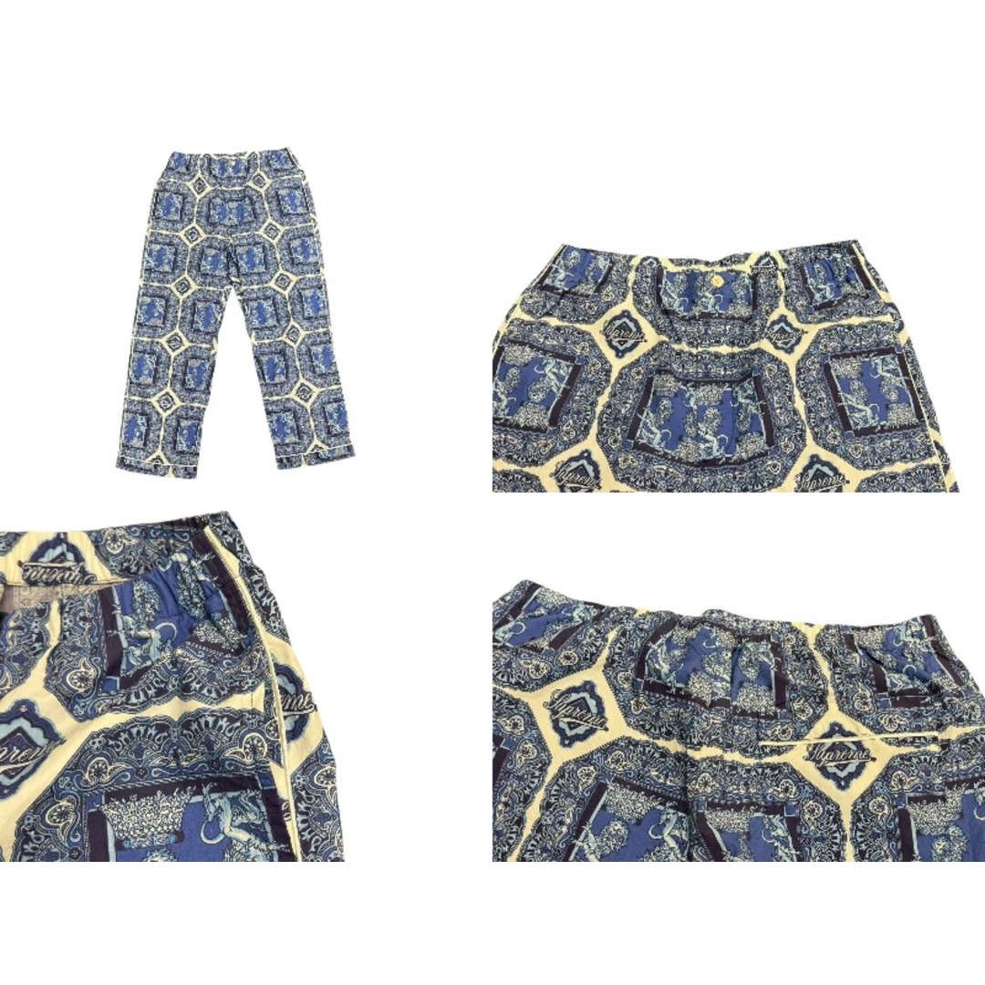 Supreme - 極美品 Supreme シュプリーム 22SS Regency Pajama Set Blue