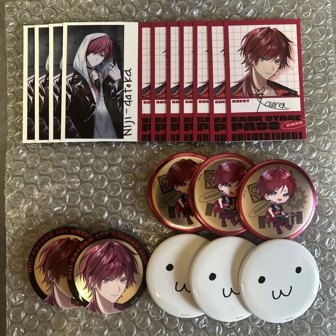 にじさんじ - 2時だとか 1st LIVE ランダム缶バッジ,カード ローレン