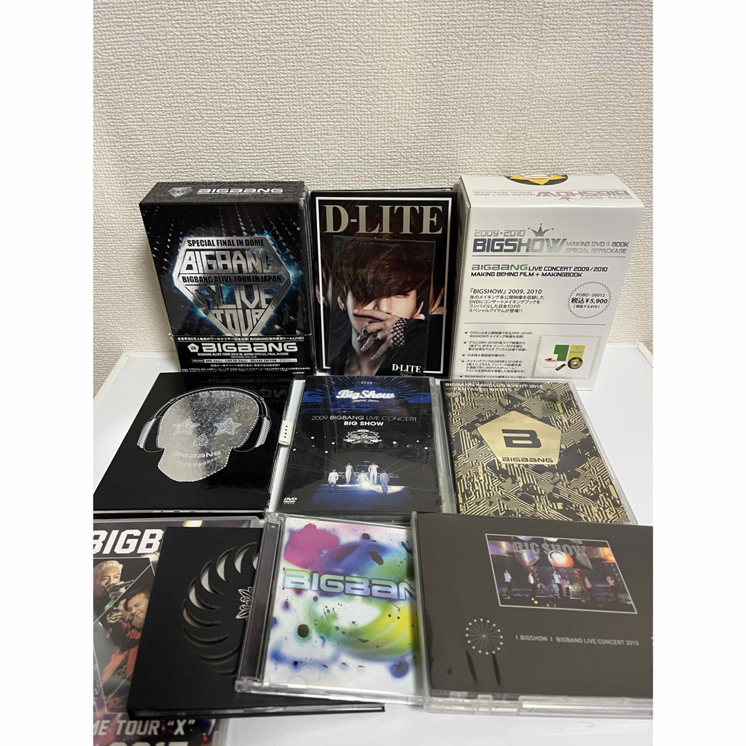 BIGBANG CD まとめ売り BIGBANG BIG BANG BIGBANG2 Japan Ltd CD+DVD+