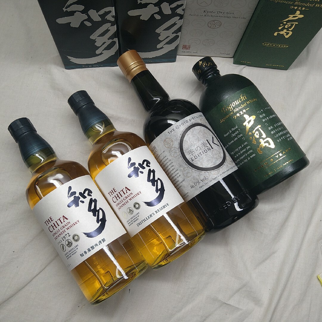 山崎4本 白州3本 180ml ミニボトル 180ml 白州 ミニボトル 白州×3