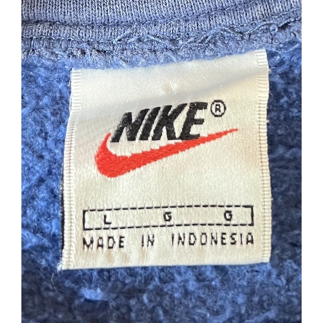 NIKE - 90s NIKE ナイキ 銀タグ ハーフzipスウェット サイズ Lの通販