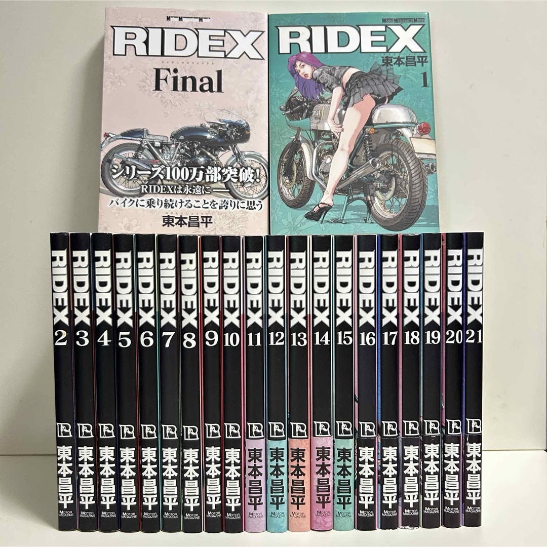 RIDEX ライデックス 1-21巻 RIDEX Final 全巻セット RIDEX (ライ