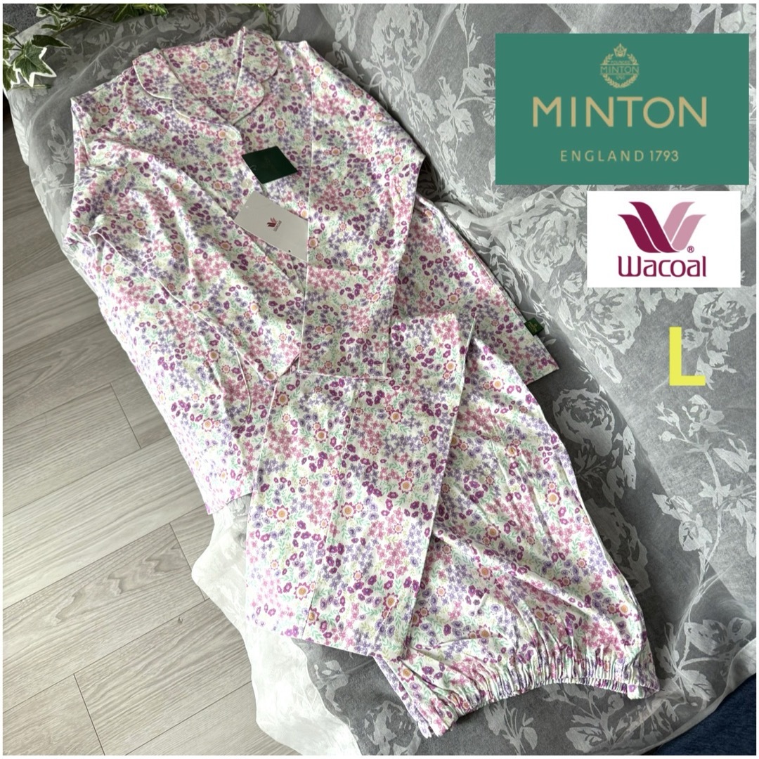 MINTON - 新品 ワコール スリープ MINTON ミントン パジャマ Lサイズの