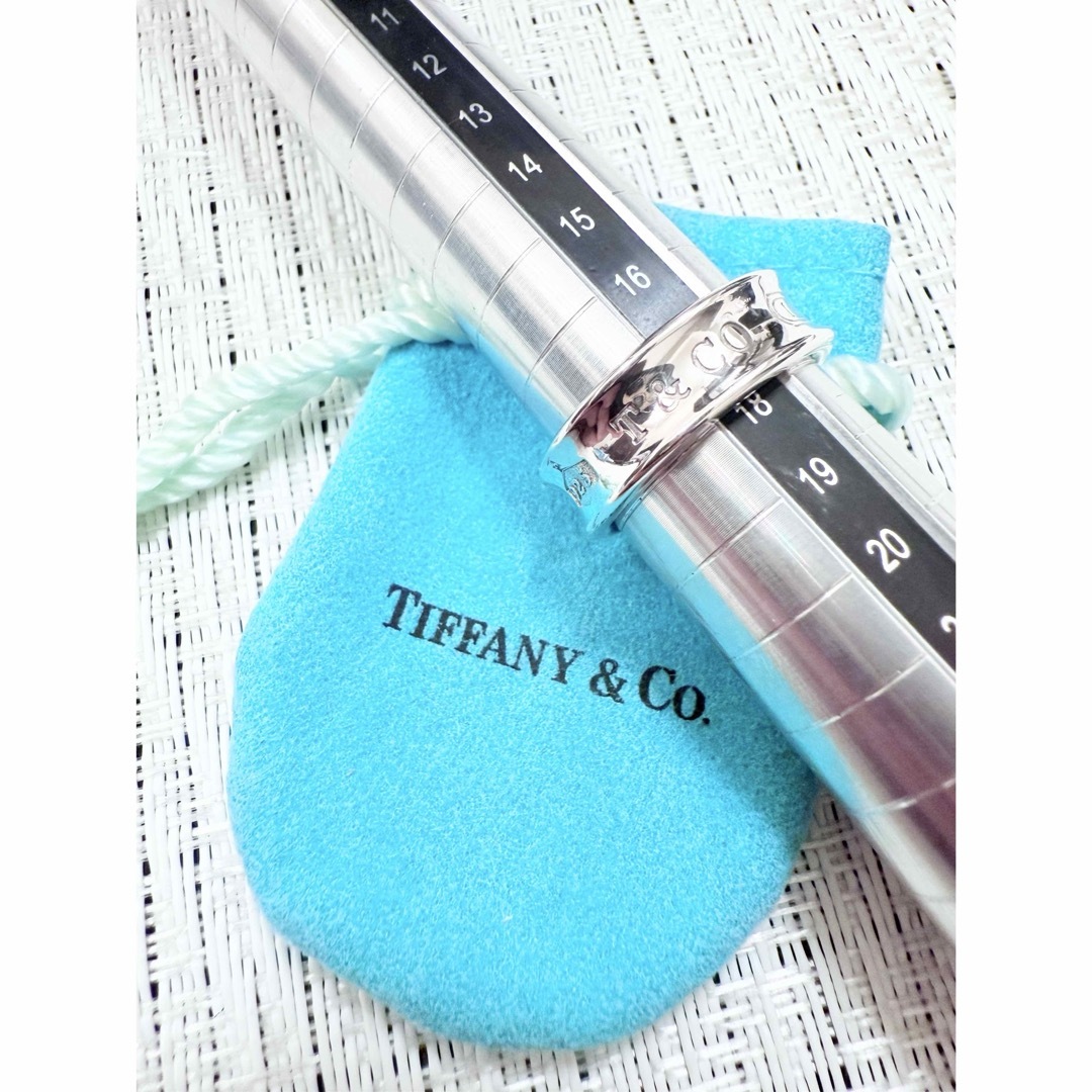 Tiffany & Co. - ティファニー ナローリング 指輪 18号 研磨済み 1837