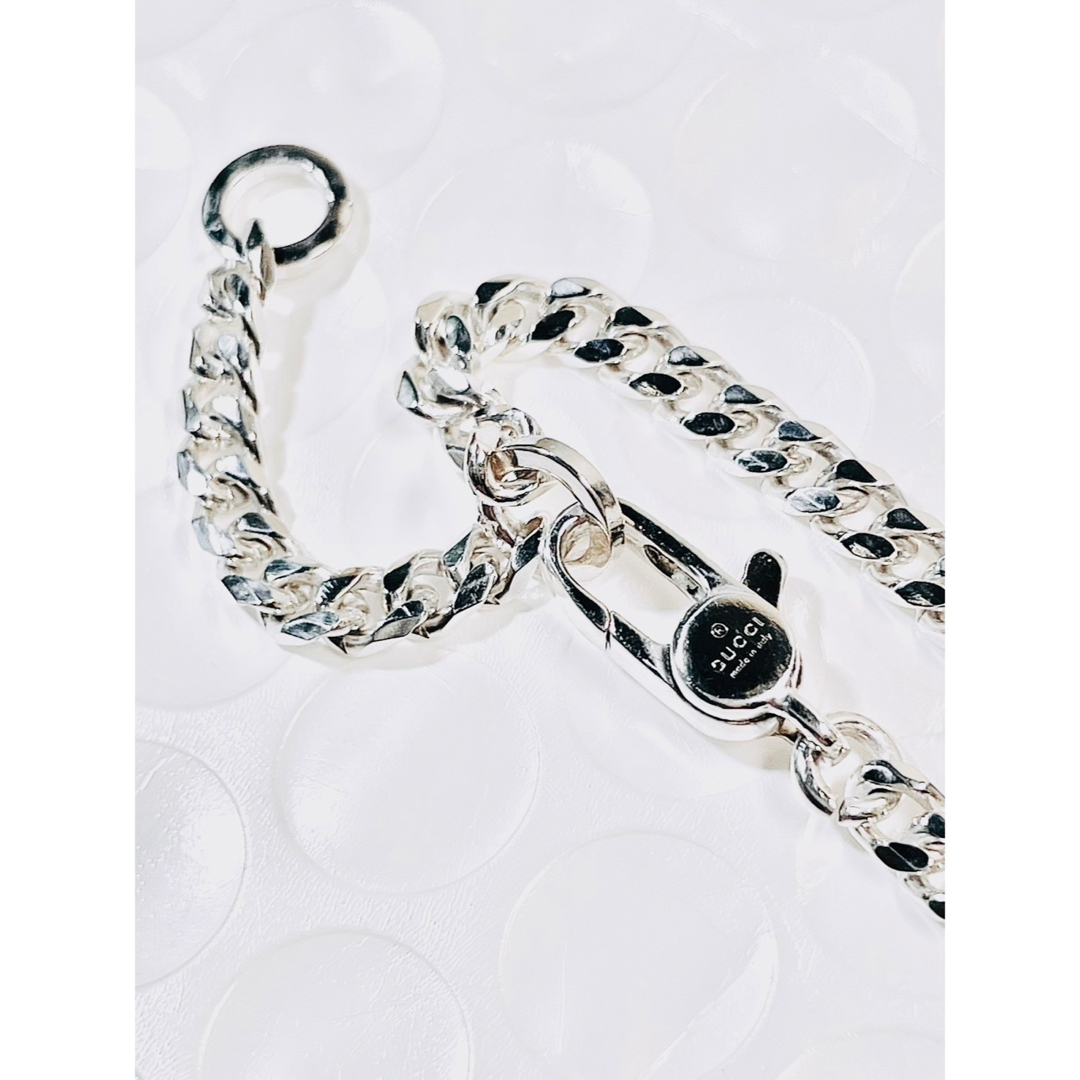 超美品GUCCI 喜平チェーン ネックレス 男女兼用 SV925