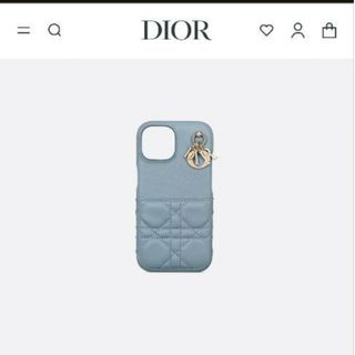 Christian Dior（iPhoneケース ・ ブルー・ネイビー/青色系）のフリマ