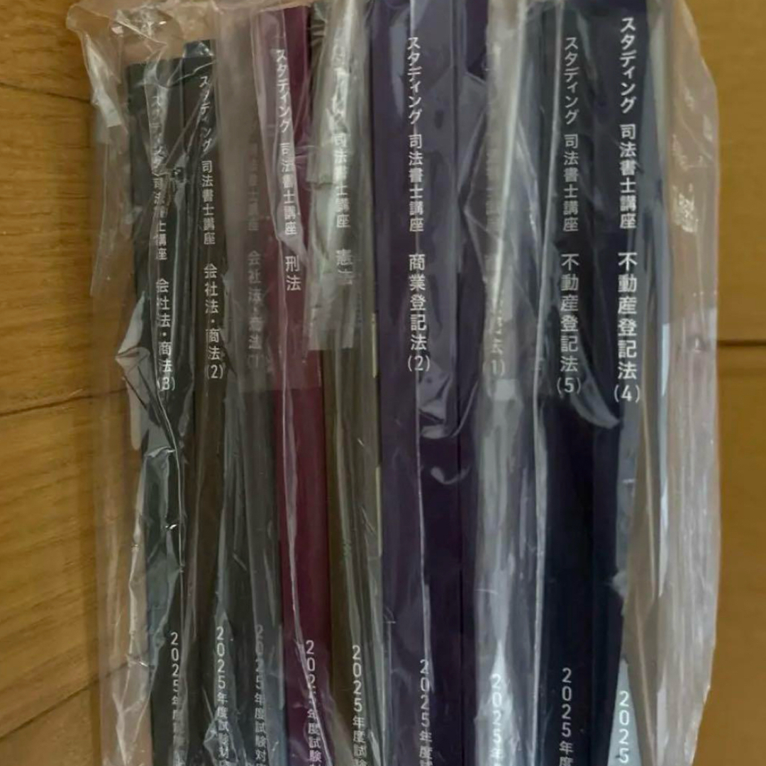 スタンディング司法書士セット 2025年版（ページ裁断） スタンディング