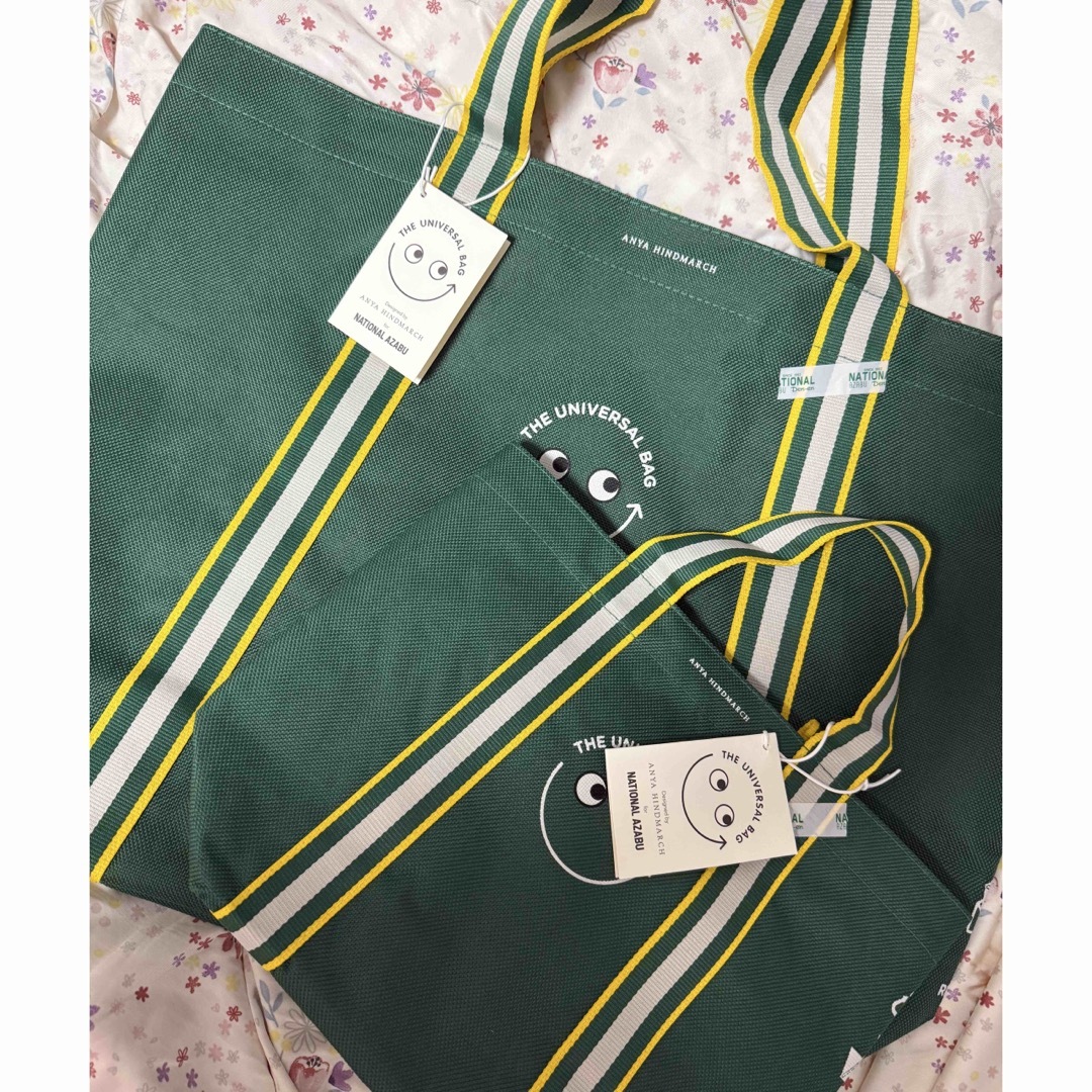 ANYA HINDMARCH - アニヤ ハインドマーチ ナショナル麻布 エコバッグ