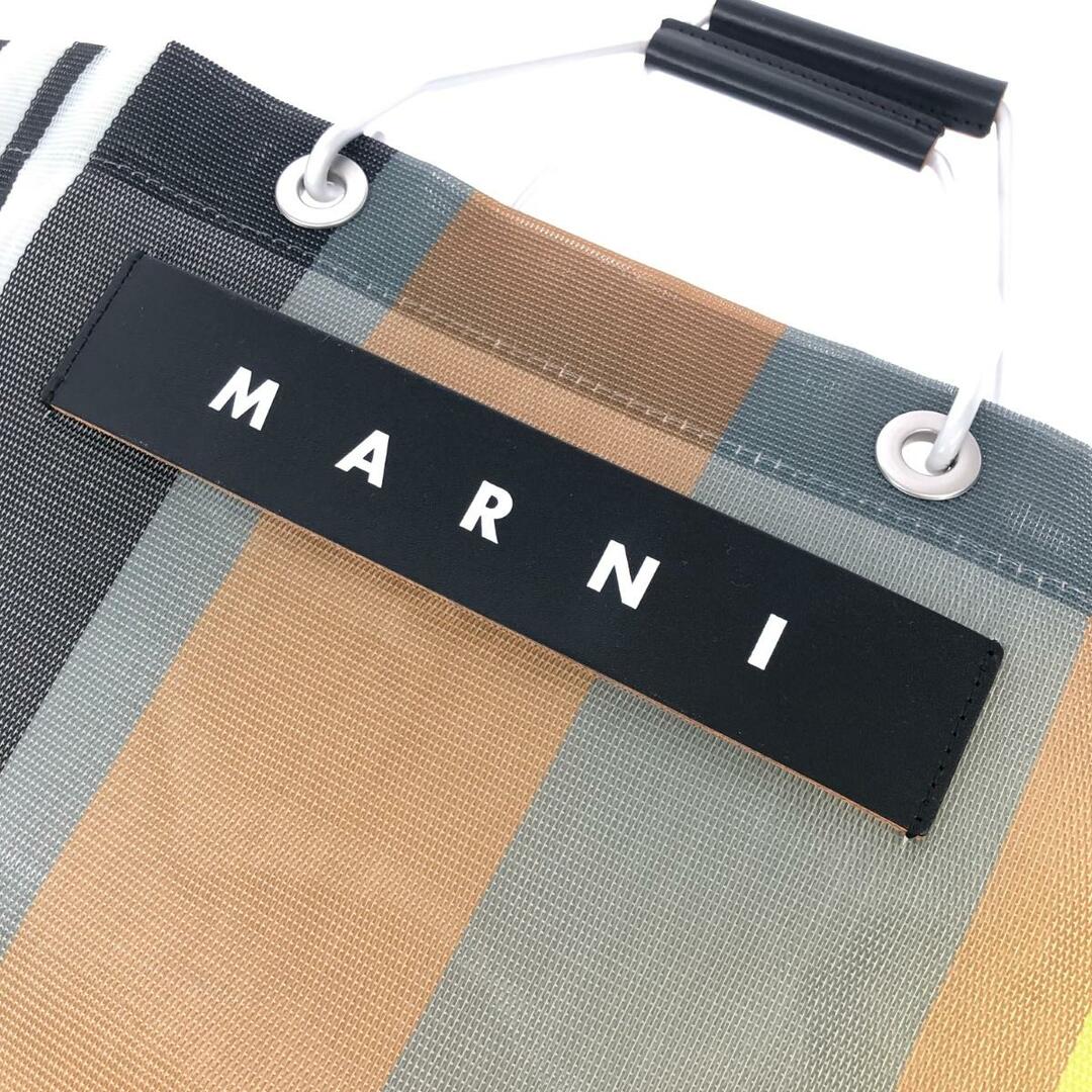 MARNI - MARNI マルニ ハンドバッグ/フラワーカフェ ナイロンメッシュ