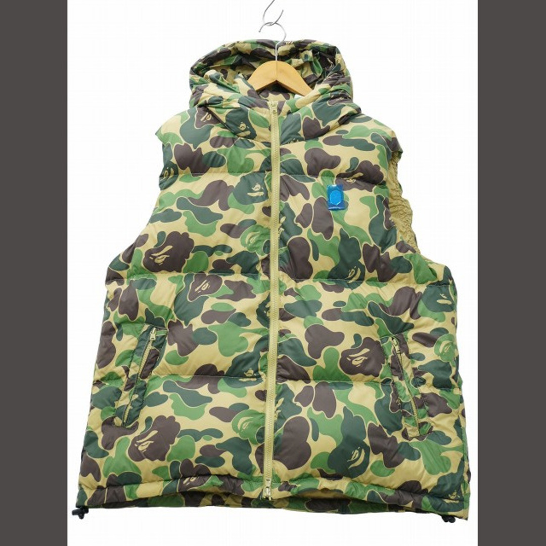 A BATHING APE - アベイシングエイプ 2025AW カモ 迷彩柄 ダウンベスト
