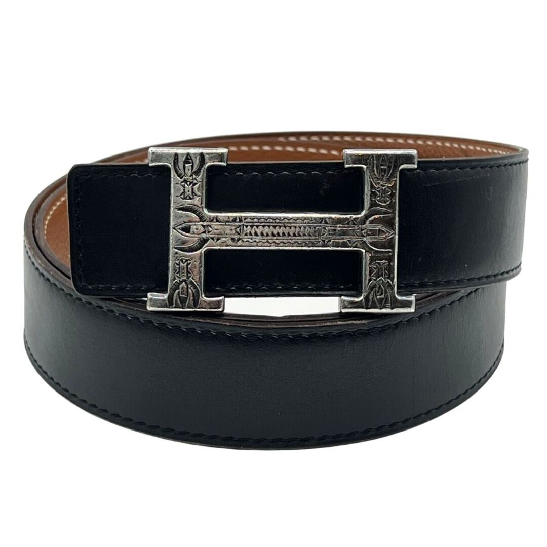 HERMES - HERMES エルメス トゥアレグ シルバー925 バックル レザー