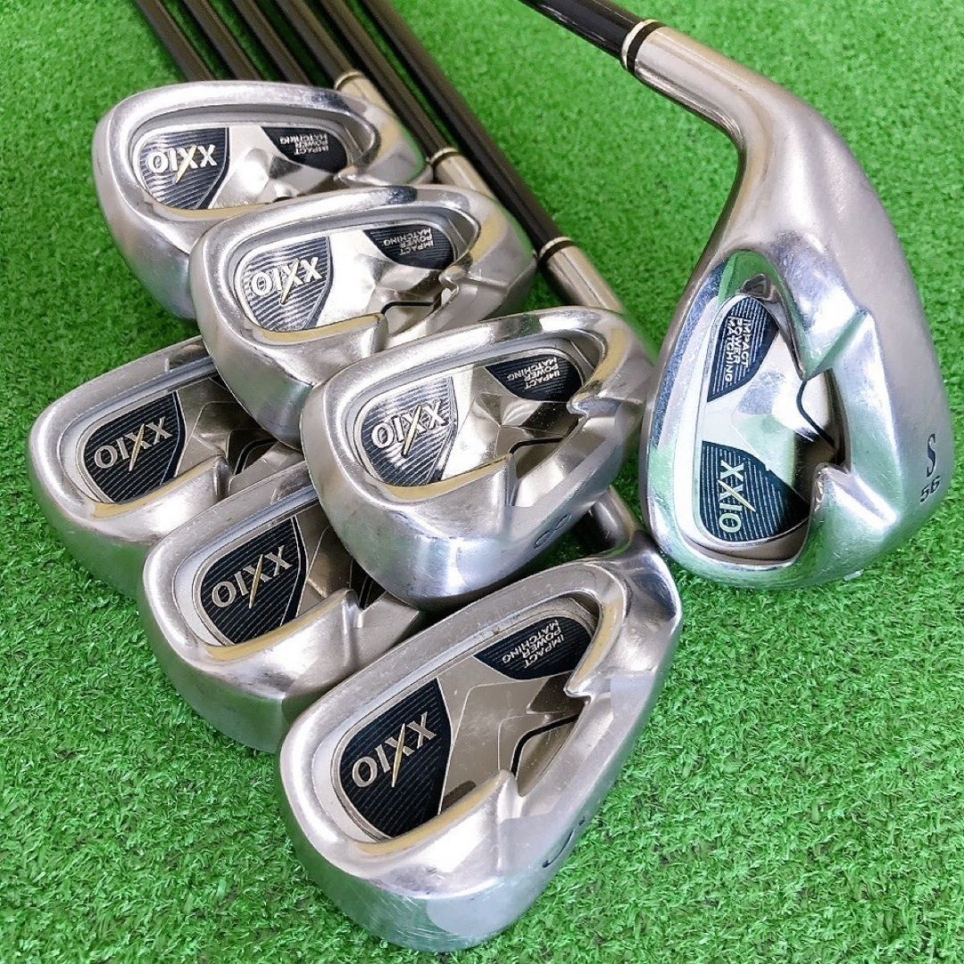 XXIO - チ86☆希少左利き用 ゼクシオ5 7本アイアンセット R MP500