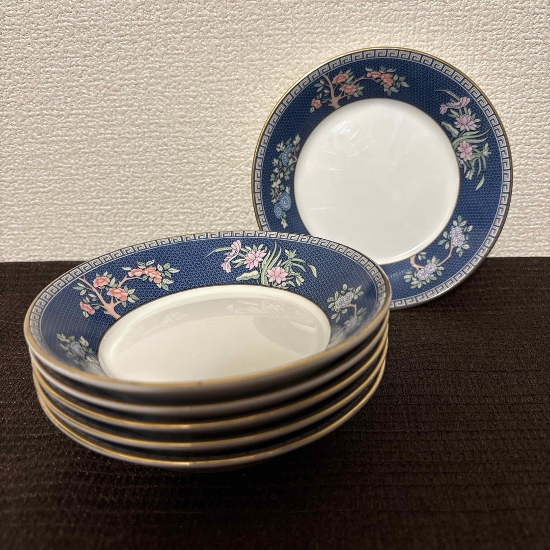 ウェッジウッド ブルーサイアム フルーツボウル サラダボウル ウェッジ