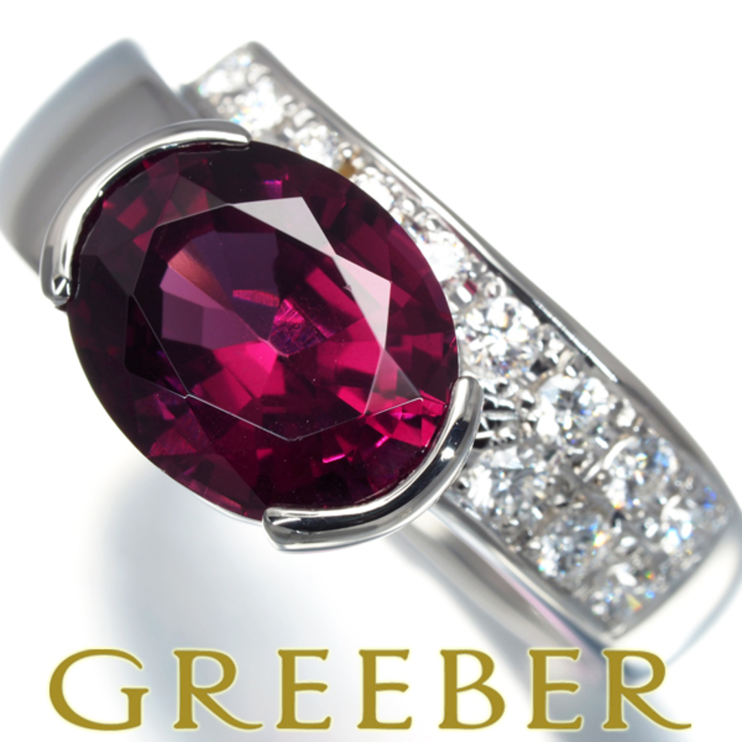 TASAKI - TASAKI タサキ リング ロードライトガーネット 3.35ct ダイヤ