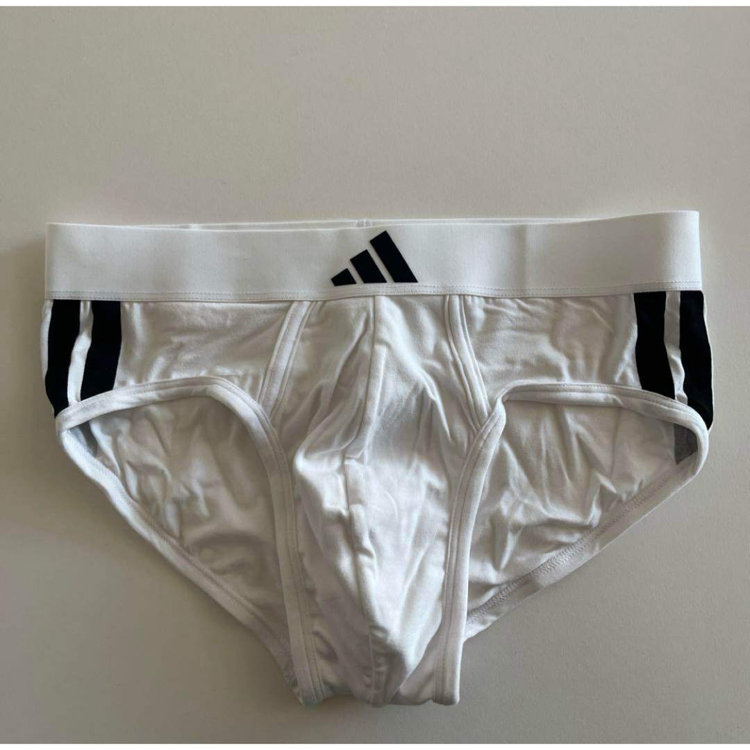 adidas - adidas アディダス ローライズブリーフ M(S) 2枚セット 白