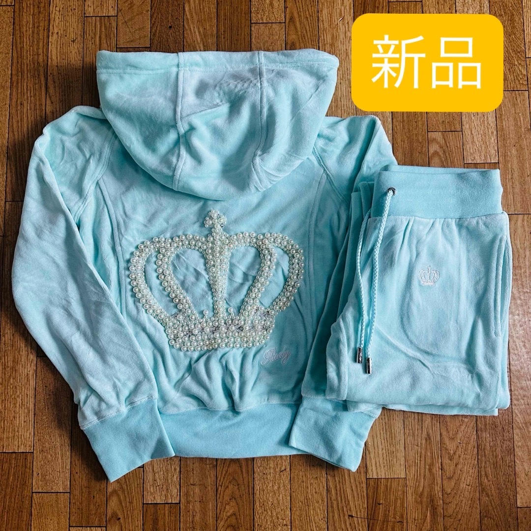 新品タグ付き Rady クラウン パール ルームウェアセット Sサイズ 注文