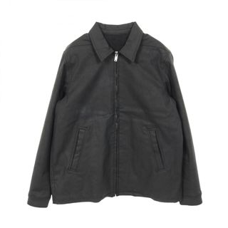Rick Owens - RICK OWNS 斜めジップ×バーナー加工 ラムレザーの通販 by