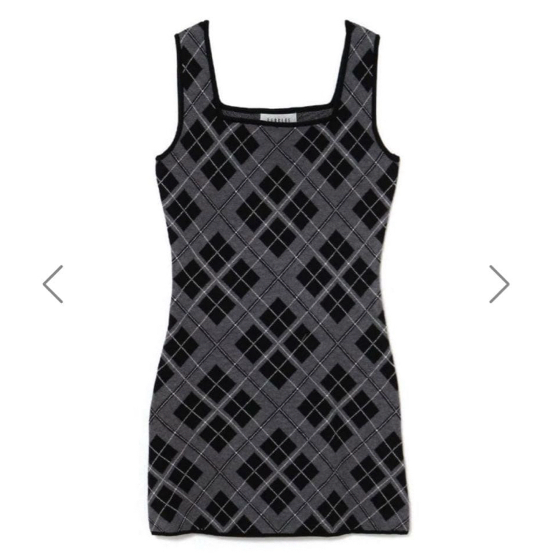 Bubbles - BUBBLES レースアップニットワンピースの通販 by a's shop