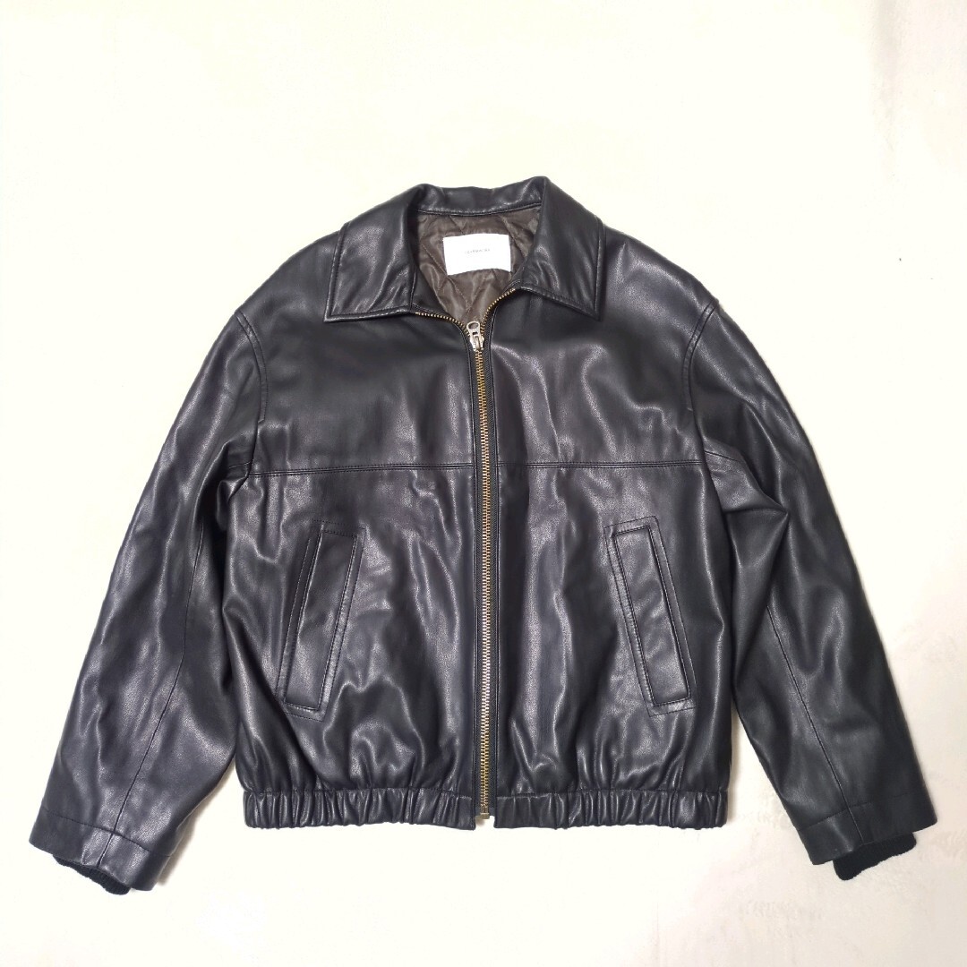 FRAMeWORK - 美品 フレームワーク フェイクレザーフライトジャケット