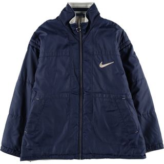 NIKE - 古着 90~00年代 ナイキ NIKE バックロゴ リバーシブル 中綿