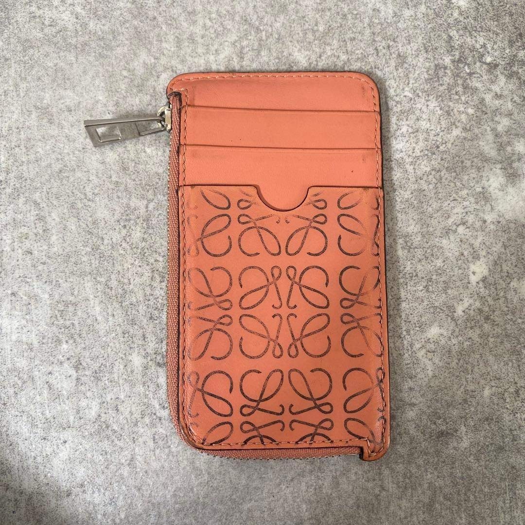 LOEWE - LOEWE フラグメントケース アナグラム カードケース レザー