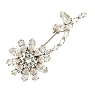 René - ☆新品同様☆ RENE 上品クリスタル系 リボン ブローチの通販 by