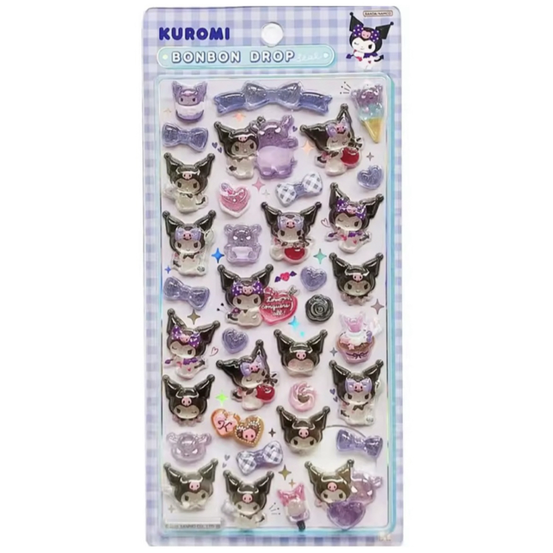 第2弾 新作 ボンボンドロップシール サンリオ 8点セット オマケ付き
