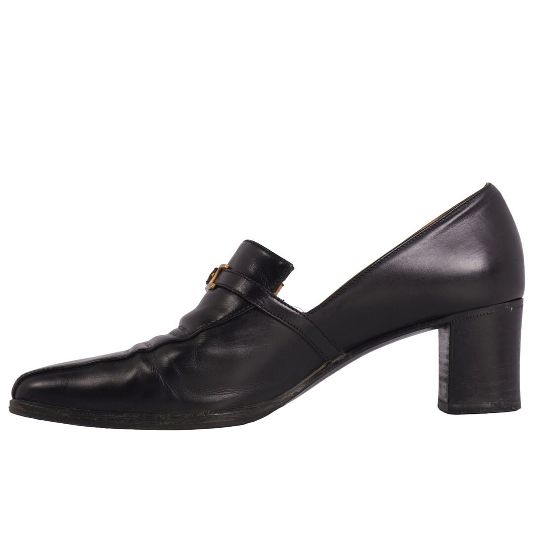 HERMES - エルメス HERMES ローファー パンプス ヒール アピ金具