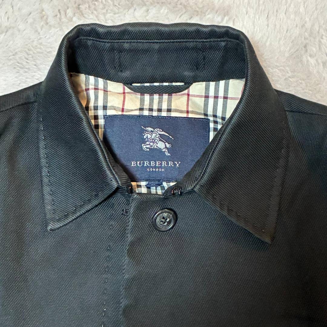 BURBERRY LONDON ベルト付きノバチェックチェスターコート