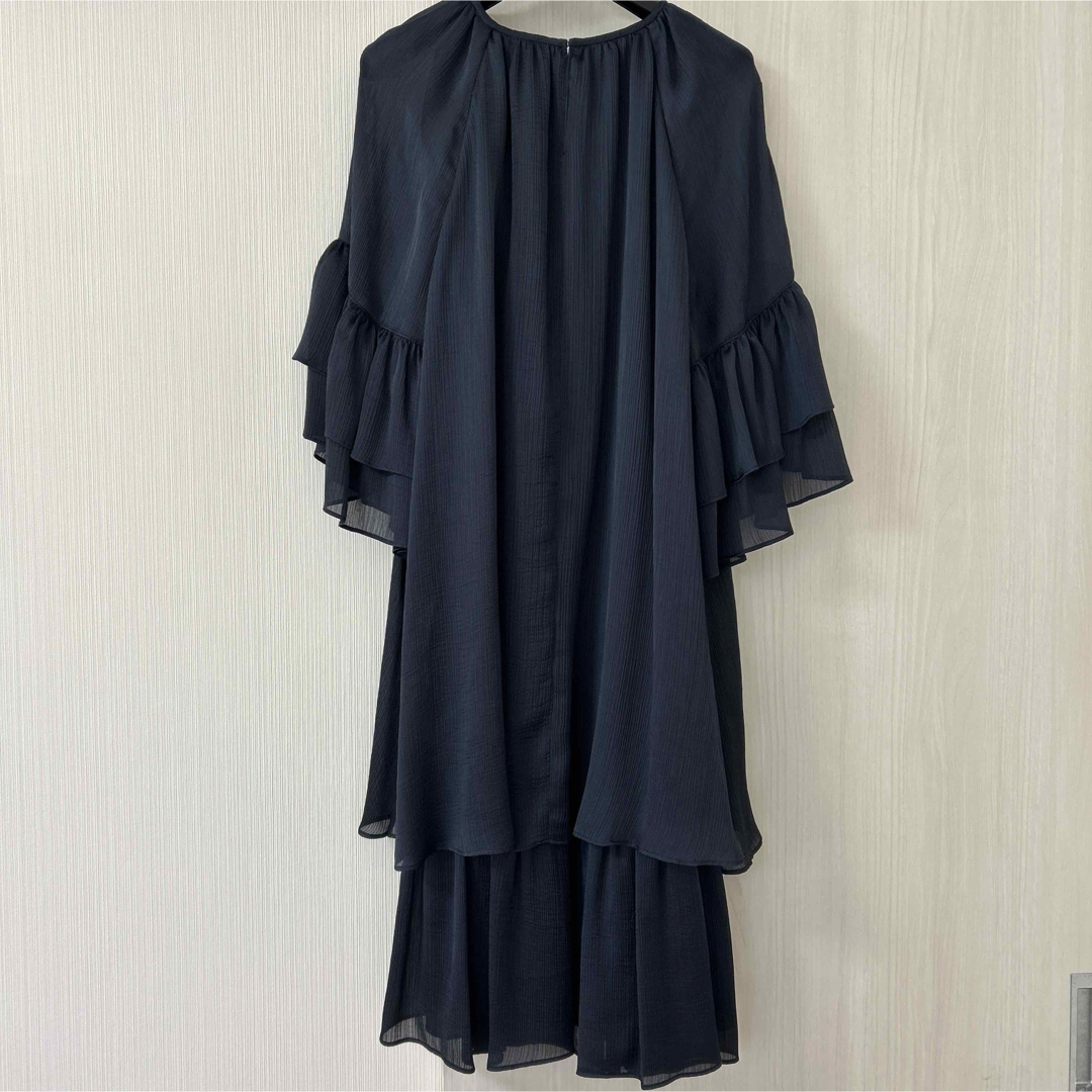 René - 新品未使用タグ付 ルネ ワンピース ネイビー 34の通販 by