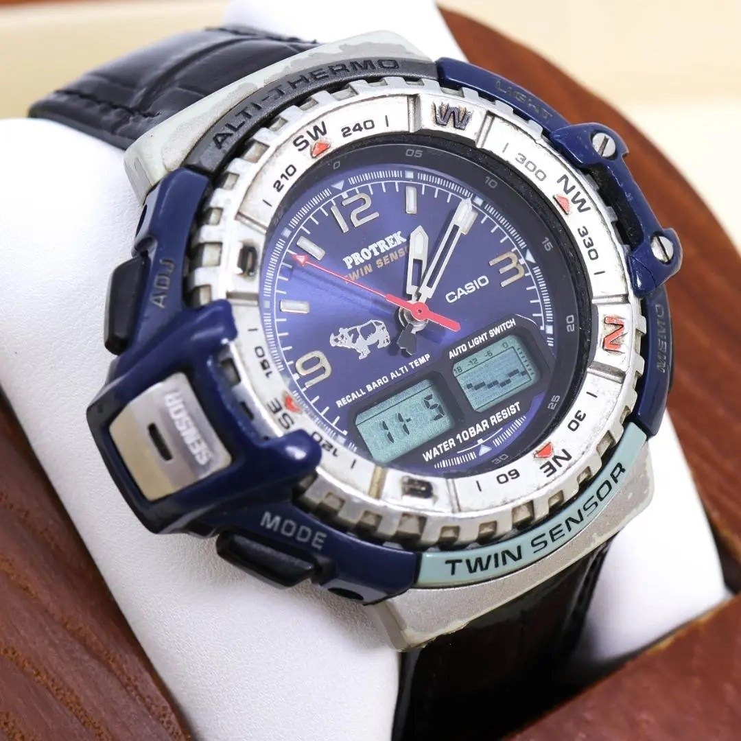 稼働 CASIO PROTREK 腕時計 デジタル PRT-70WFJ 1249
