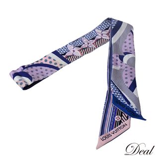 LOUIS VUITTON - 【中古】 ルイ・ヴィトン スカーフ バンドー M77677