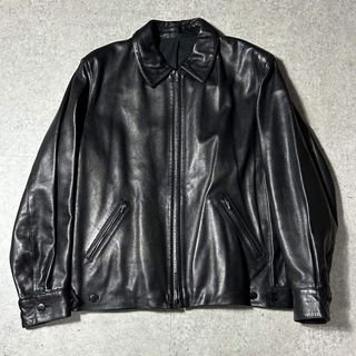 agnes b. - アニエスベー スペシャル ☆ レザー ジャケット 2 フランス