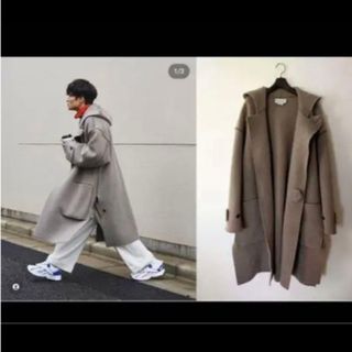YOKE - YOKE OVERSIZED DOUBLE BREASTE HALF COATの通販 by TA's shop