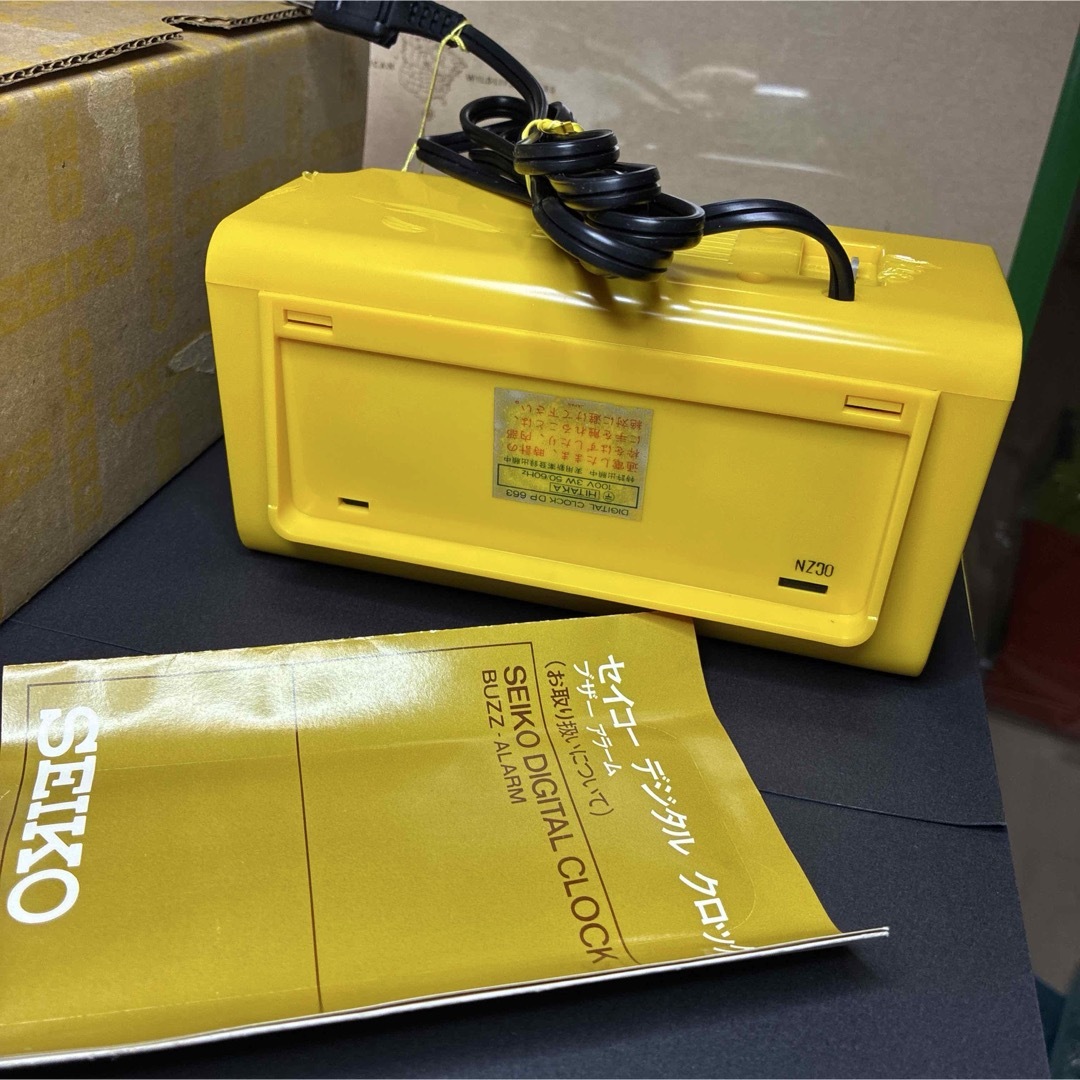 整備済み・元箱付き】SEIKOパタパタ時計 デジタルアラームクロック