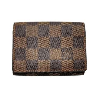LOUIS VUITTON - 美品 ルイヴィトン ダミエ 名刺入れ カードケースの