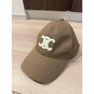 CELINE - 【美品】セリーヌ トリオンフ ベースボールキャップ