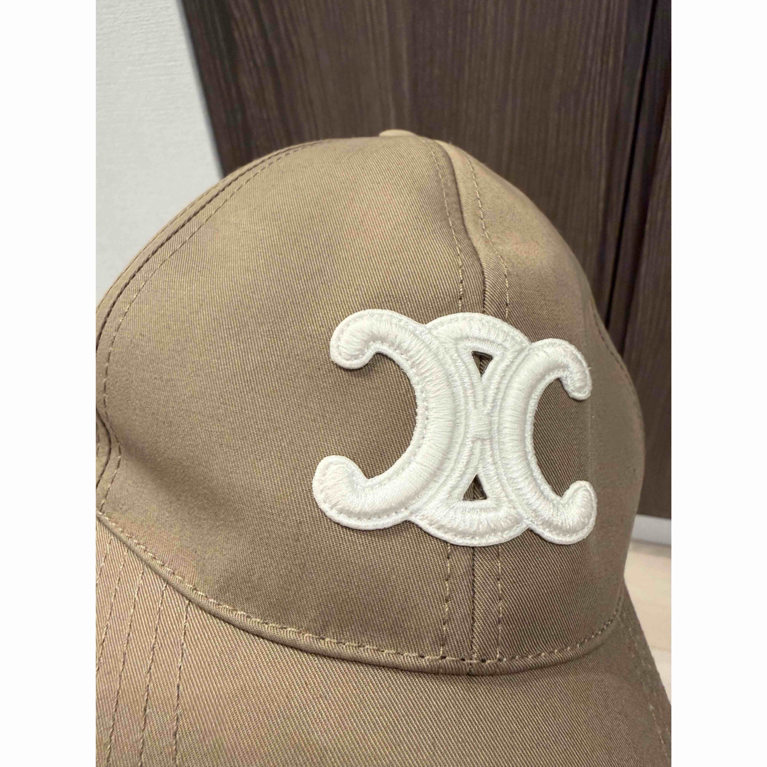 CELINE - 【美品】セリーヌ トリオンフ ベースボールキャップ