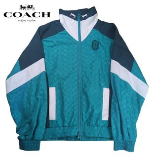 COACH - coach コーチ メンズ シグネチャー ウインドブレーカー