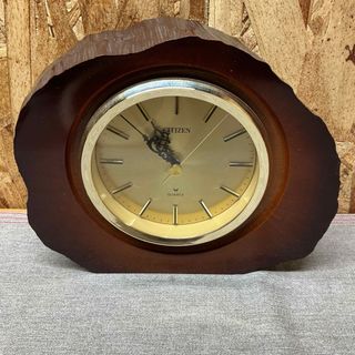 CITIZEN - 美品 木製 ブック型 置時計 シチズン ほぼ未使用の通販 by