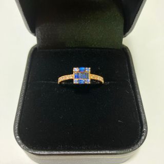 BELLESIORA - ベルシオラ ルビー リング ハーフエタニティ 現行モデル