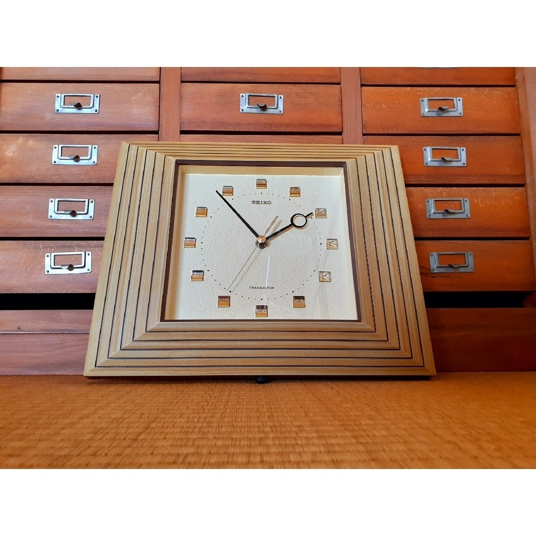SEIKO - 70's SEIKO トランジスタ 掛け時計 ミッドセンチュリー