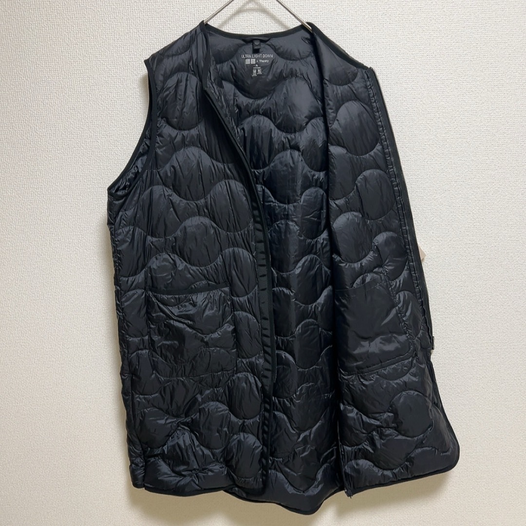 UNIQLO - 美品 ユニクロ セオリー ウルトラライトダウン ロングベスト