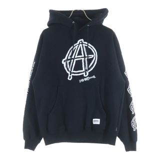 NEIGHBORHOOD - ネイバーフッド ダメージ加工 プリント ジップパーカー