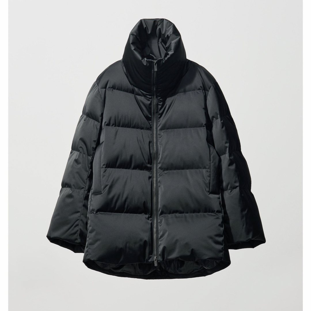 UNIQLO - ユニクロ +J ダウンボリュームジャケット ブラック Lサイズ