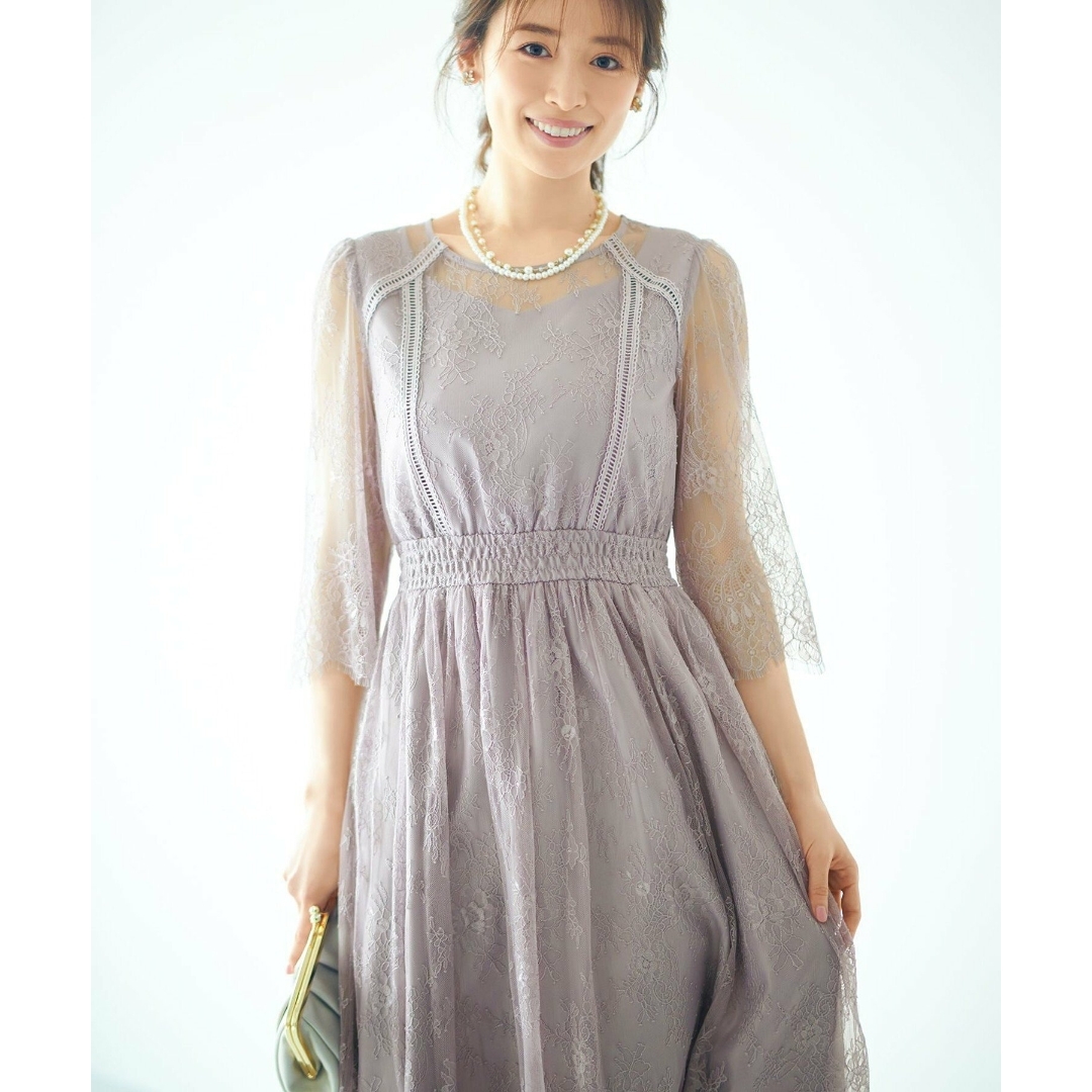 anySiS - any sis エニィスィス 洗える パネル レース ドレス 結婚式