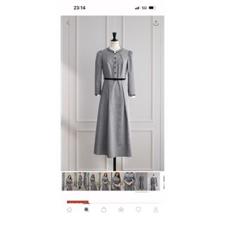 Her lip to - 新品 herlipto Suite Room Knit Long Dressの通販 by