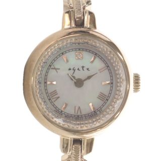 agete - 電池交換済み✨ アガット 2016年限定 WINTER Limited ウォッチ