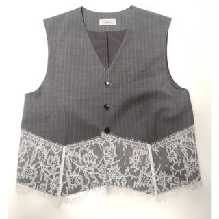 IENA - IENA♡Wフェイスデザインベストの通販 by mimona's shop